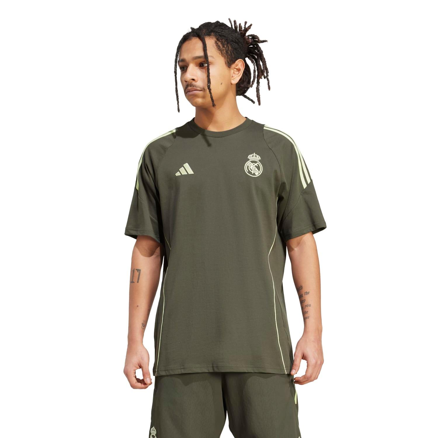 Mens adidas Training T-Shirt 25/26 Dark Olive