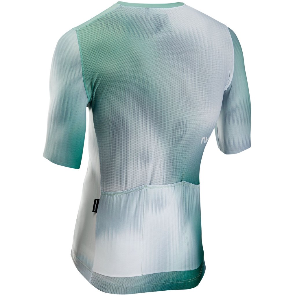 Northwave Blade Shortsleeve Jersey Men - white/sage green 156