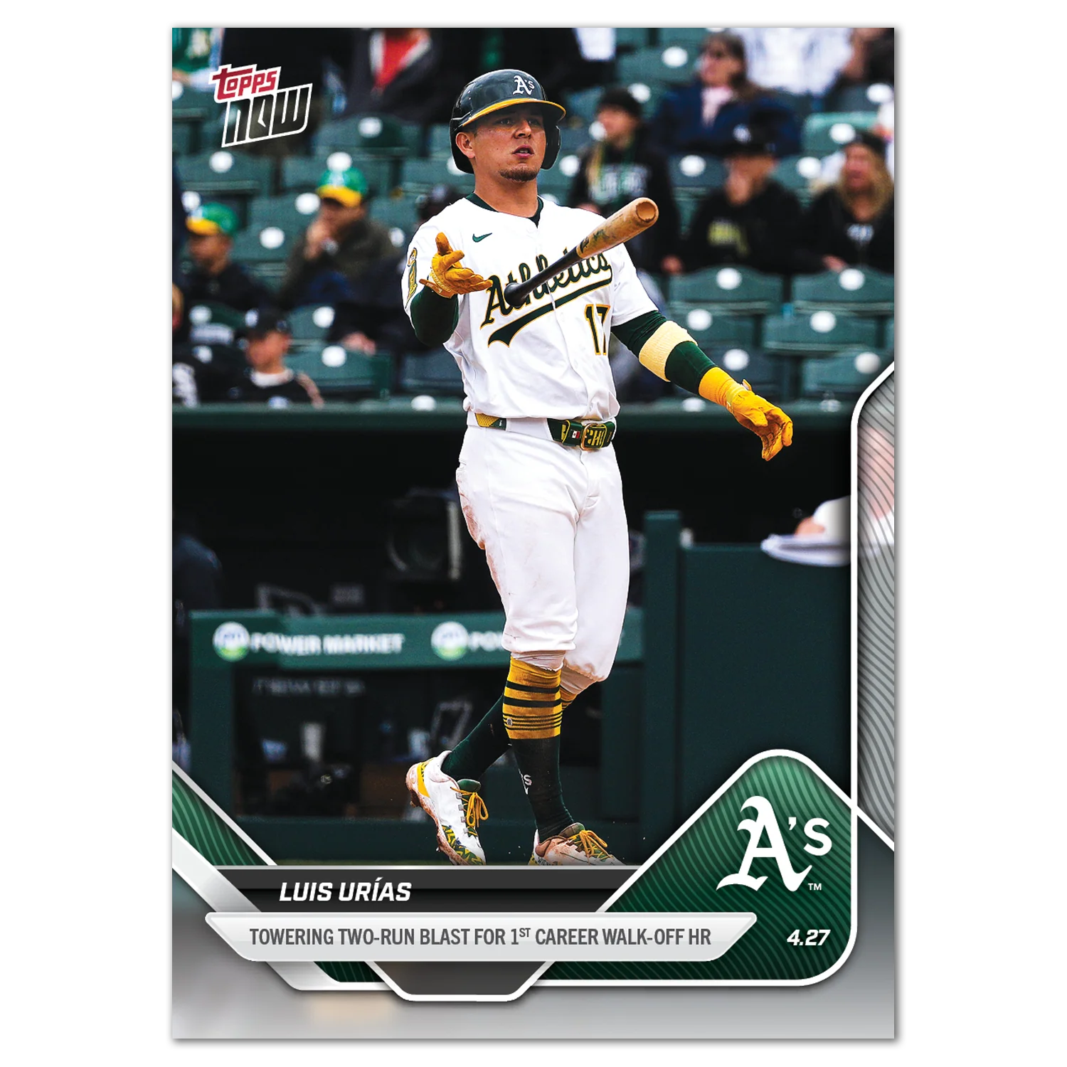 Luis Urías - 2025 MLB Topps NOW® - Card 113