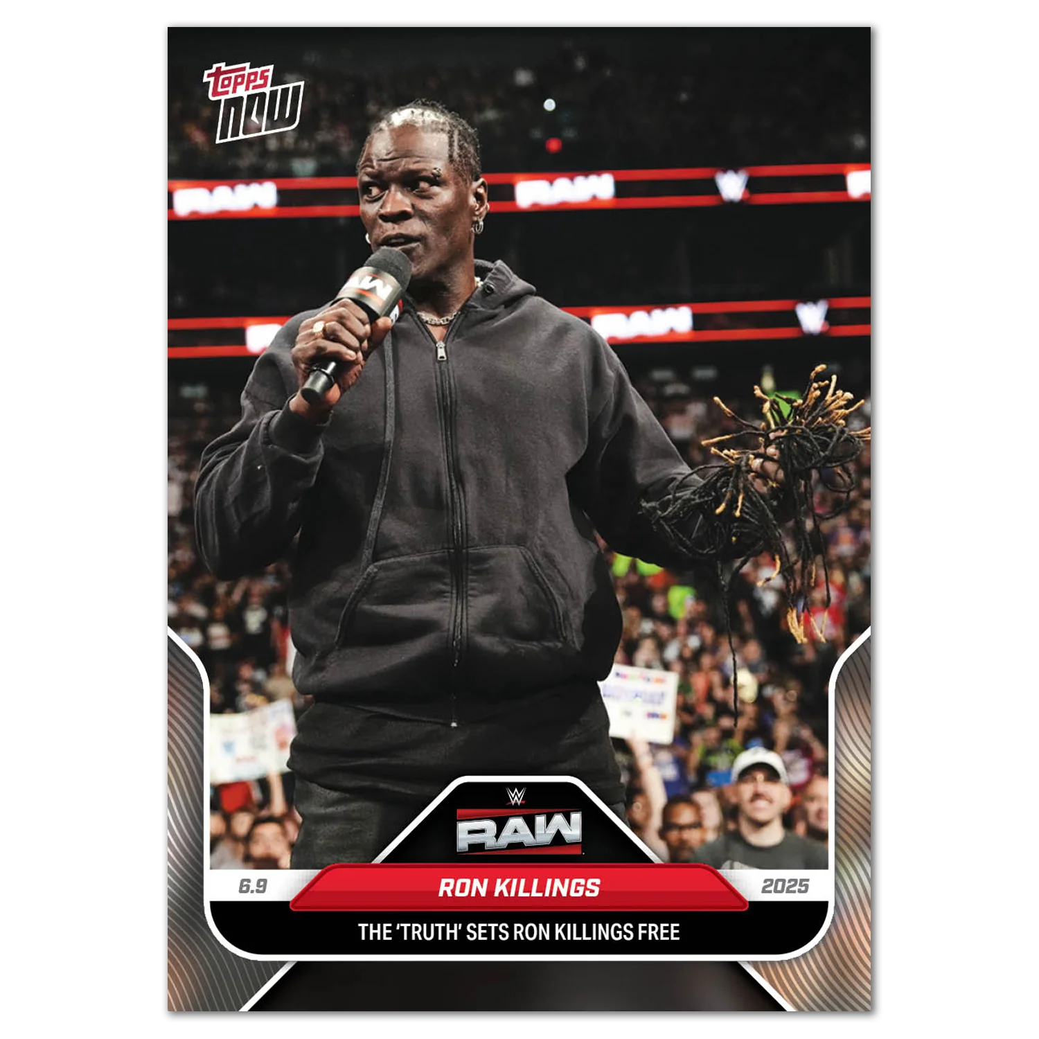 Ron Killings - 2025 WWE Topps NOW® - Card 66