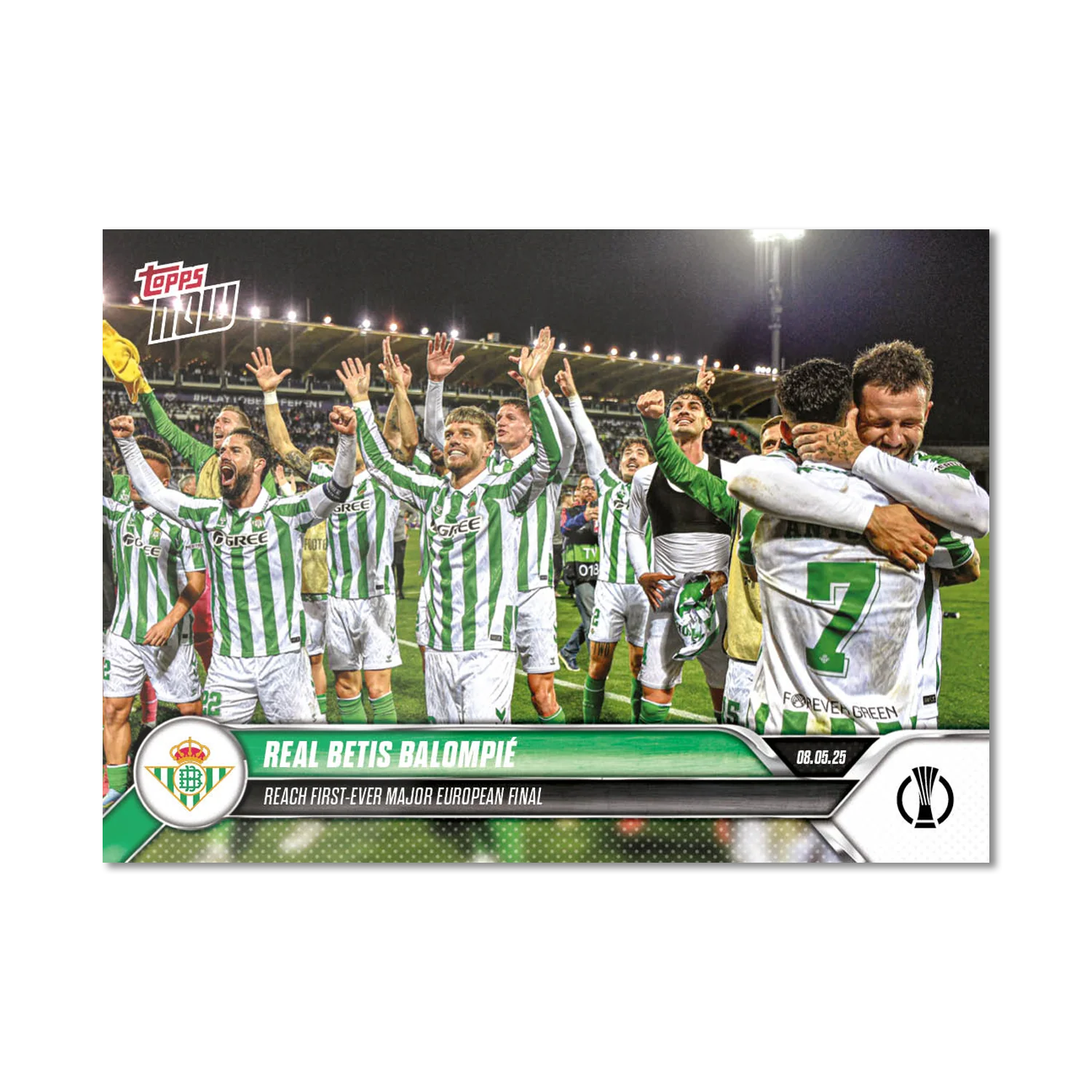 Real Betis Balompié - 2024-25 UECL Topps NOW® - Card 11