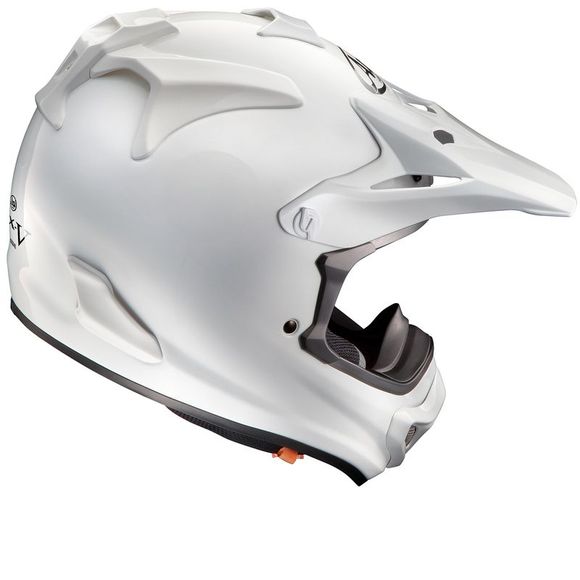 Cross helmet Arai MX -V Evo Solid 2025 - WhiteRef: AI0656