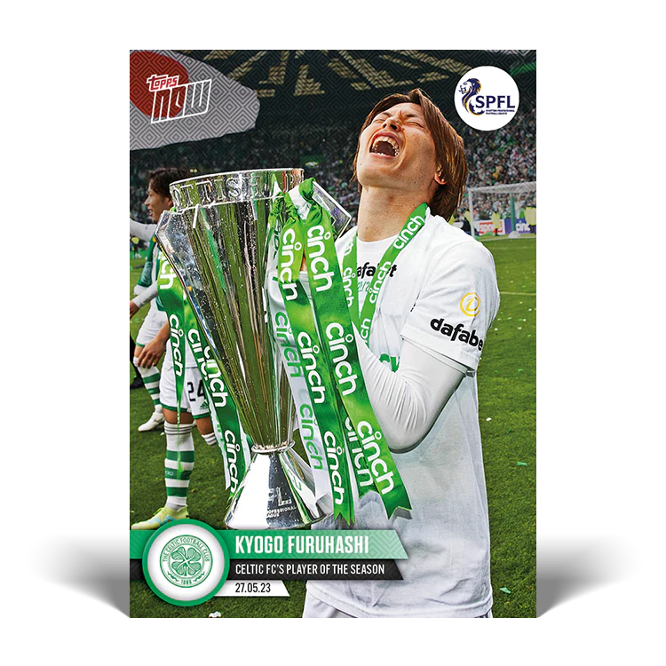 Celtic FC's Player of the Season - SPFL TOPPS NOW® UK Card #13