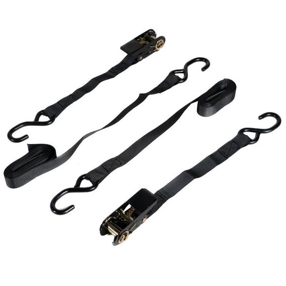 KOOROOM rattling strap of 2 - 180cm universal - blackRef: KOR0132