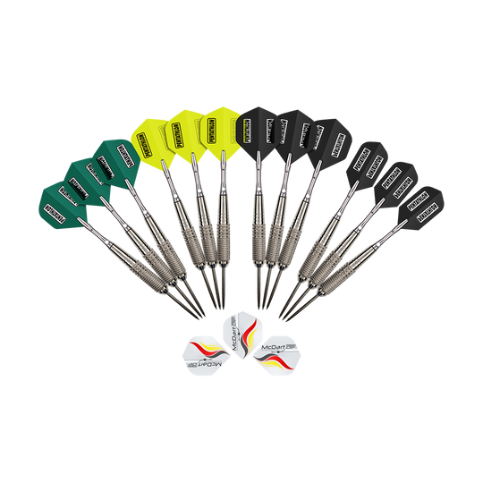 McDart 12-piece steel darts