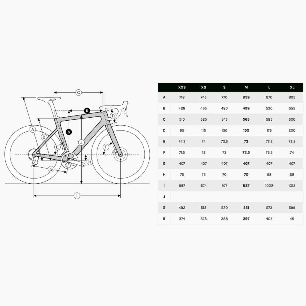Ridley FALCN RS - Force AXS - Carbon Roadbike - 2025 - battleship grey / black