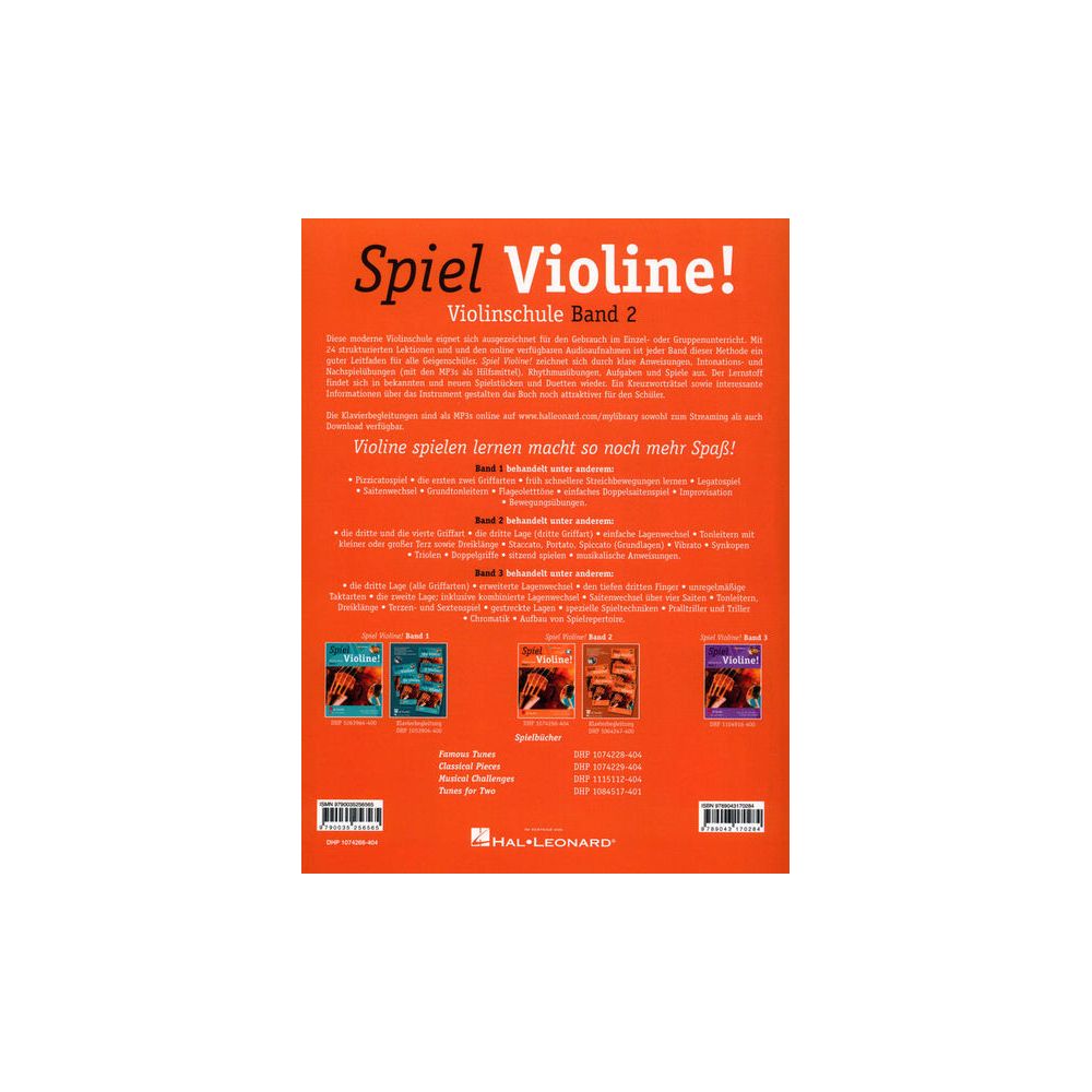 De Haske Spiel Violine 2 – Thomann Ireland