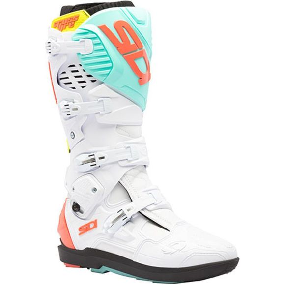 Sidi CROSSFIRE 3 SRS 2025 cross boots - White / GreenRef: SID0309