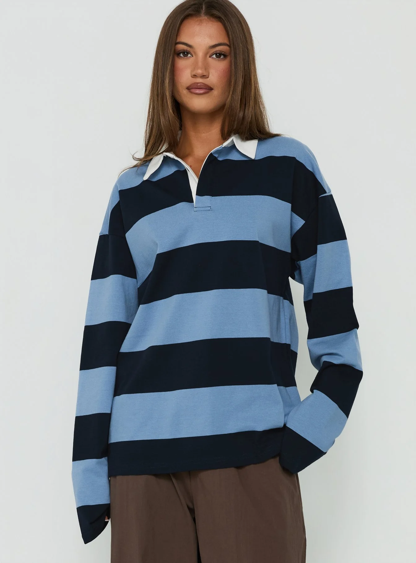 Outbound Long Sleeve Jersey Top Navy
