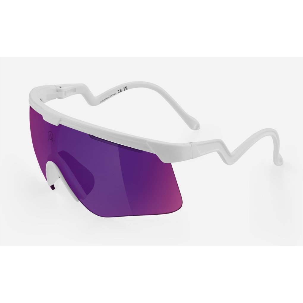 ALBA Delta Glasses - White / VZUM PLASMA