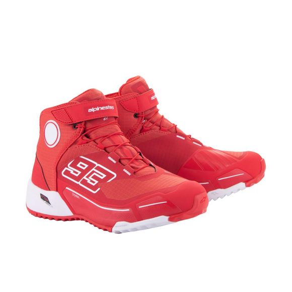 Alpinestars Cr-X Drystar Mm93 Motorcycle Sneakers - Red / WhiteRef: Ap3955-C51859