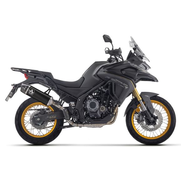 Silencieux Arrow indy race alu dark embout carbone - NoirRef : AW0662 / 72657AKN