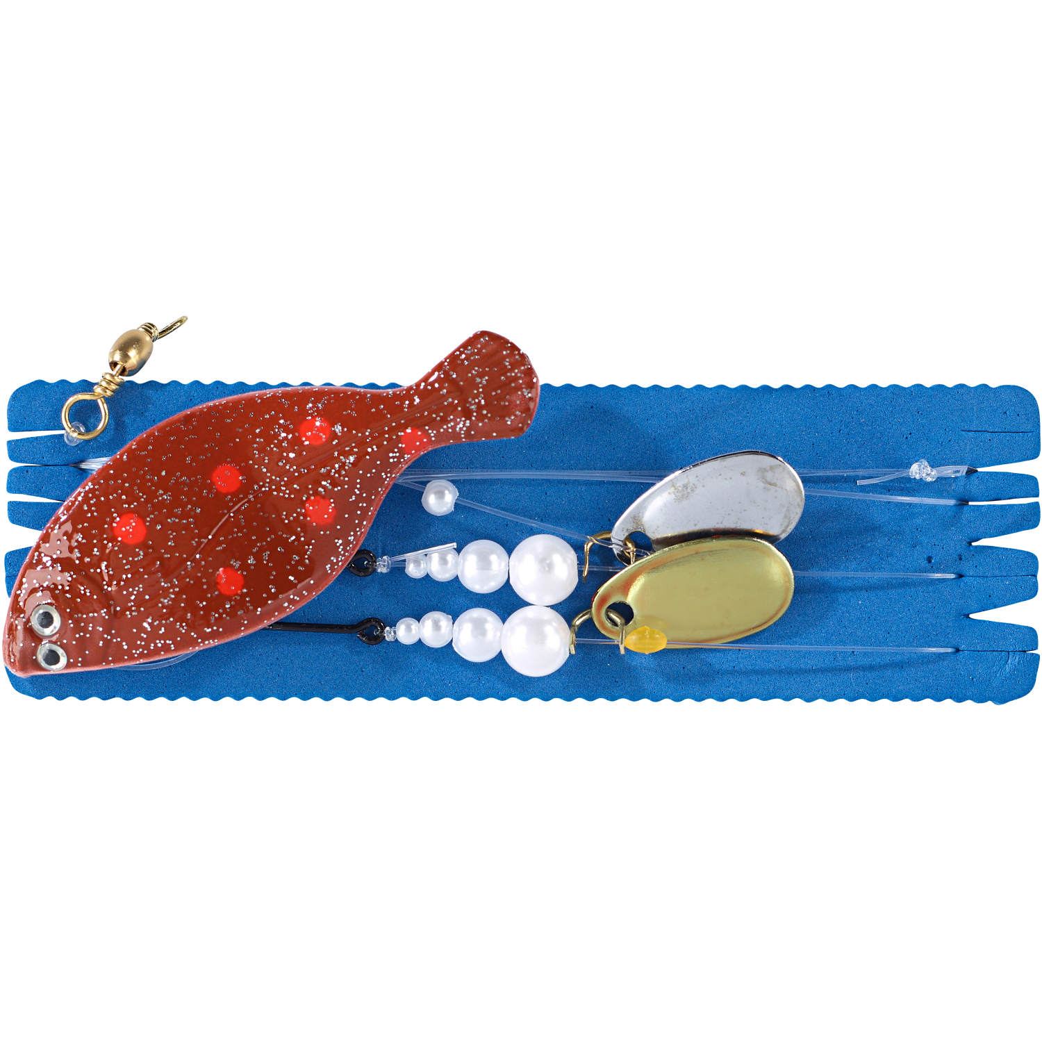 Balzer Flatfish spoon (natural back, white belly)