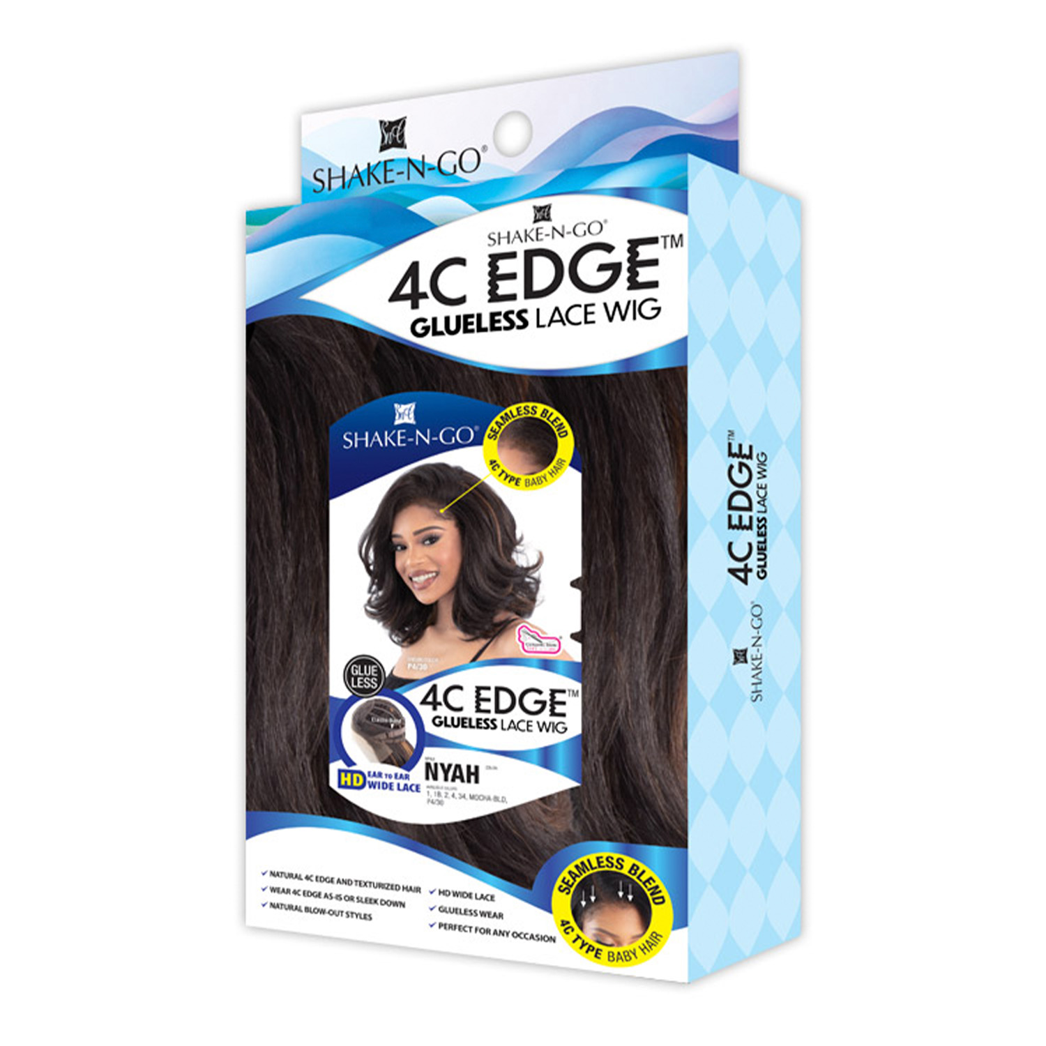 Shake-N-Go 4C Edge HD Lace Front Wig 5
