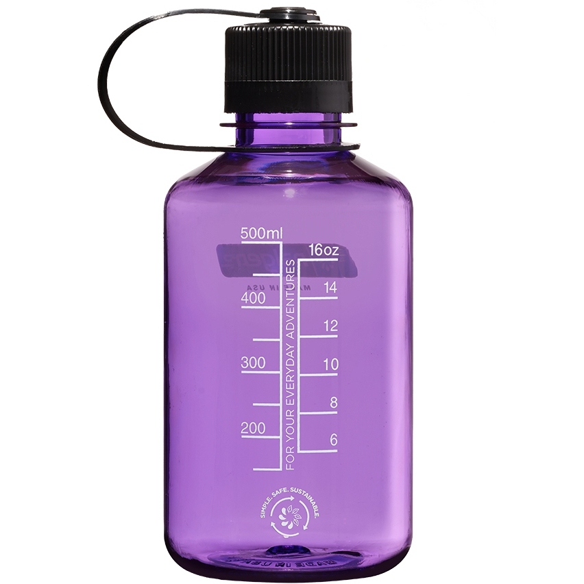 Nalgene Narrow Mouth Sustain Bottle 0.5L - violet