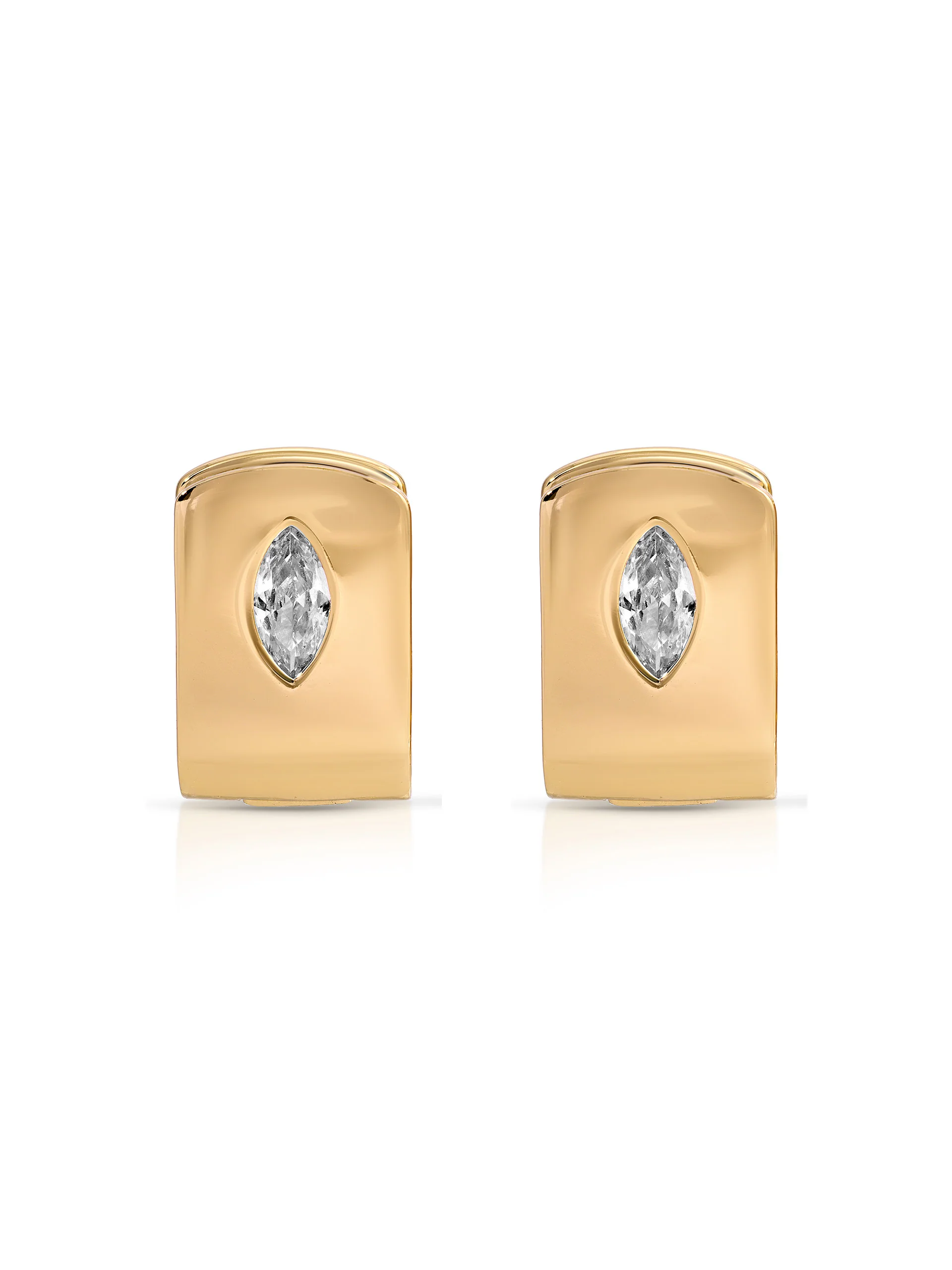 Marquise Crystal Huggies