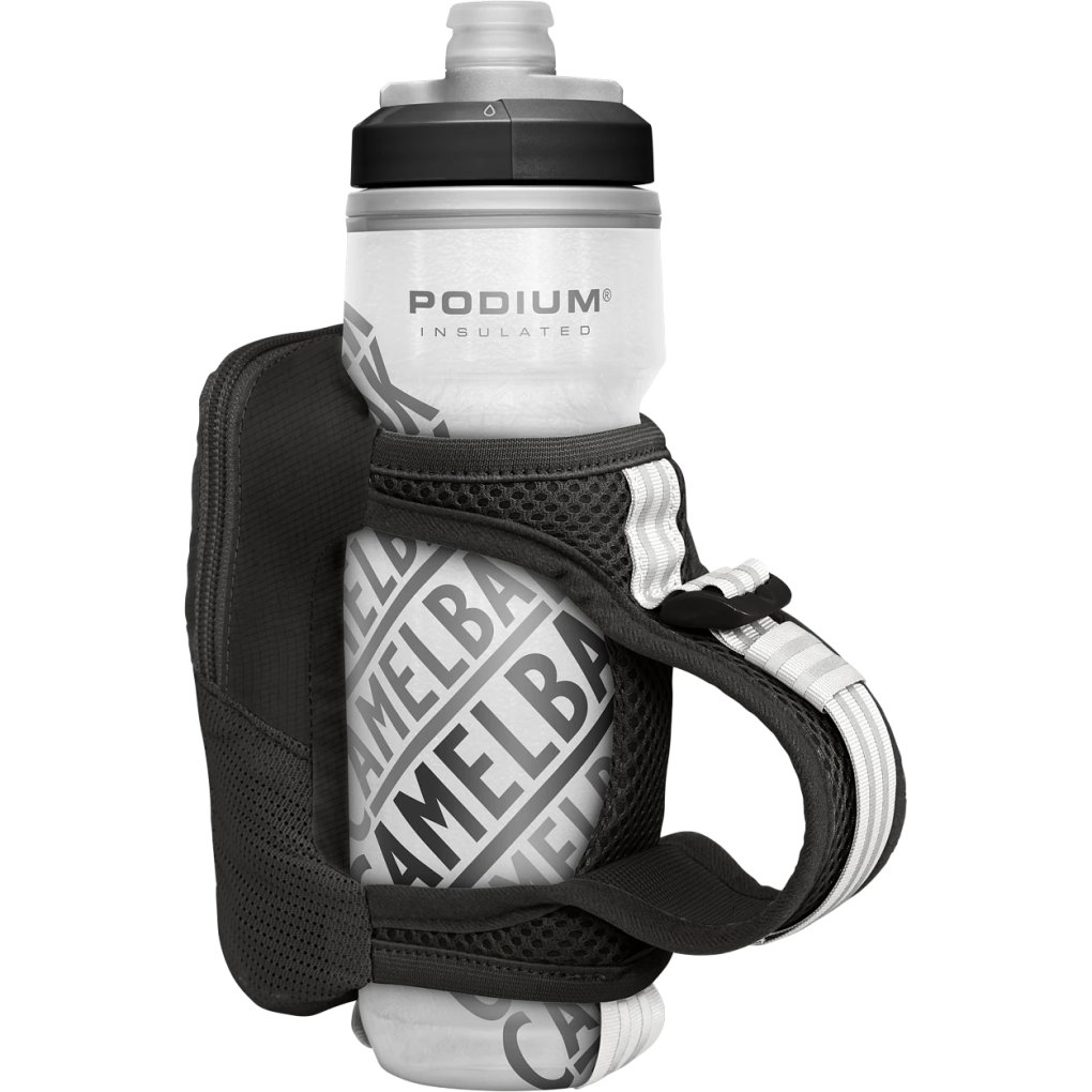 CamelBak Quick Grip Chill Insulated Handheld + 620ml Podium Chill Insulated Bike Bottle - black