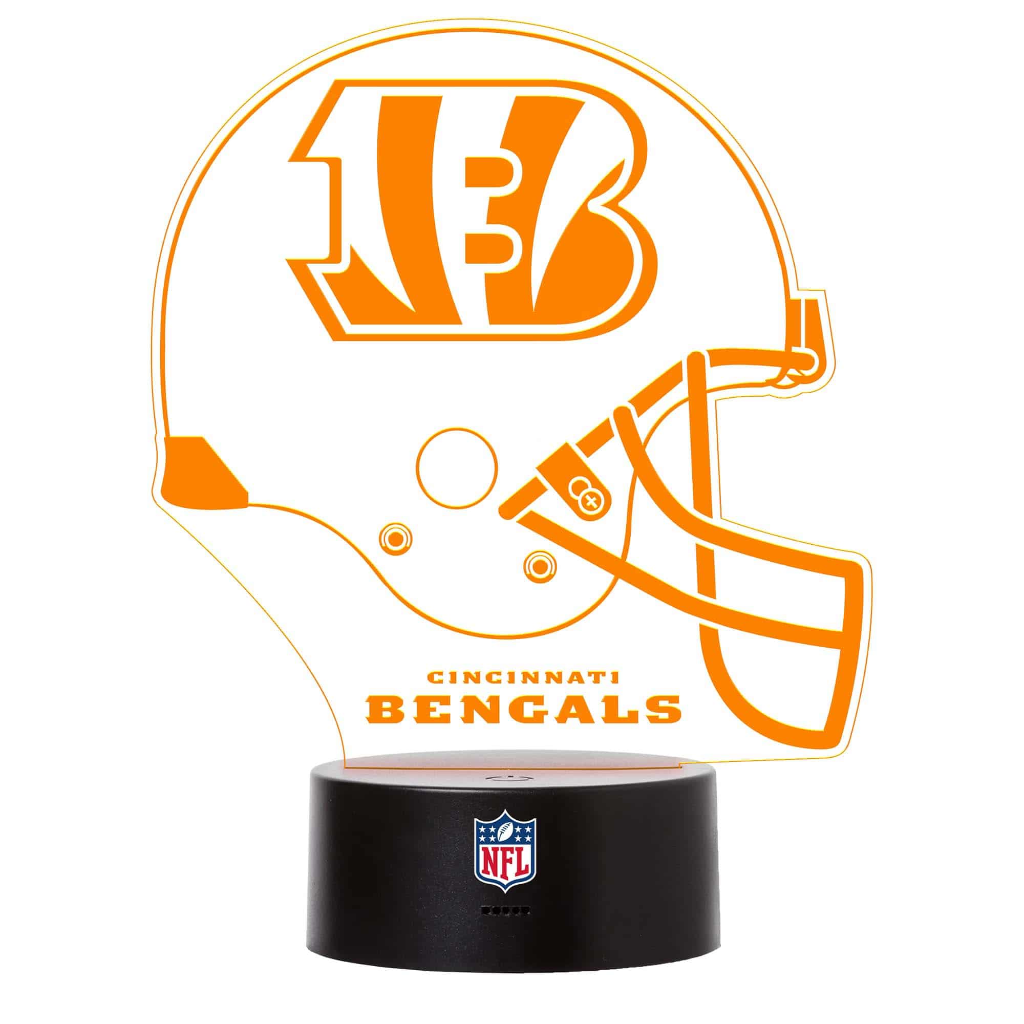 Cincinnati Bengals NFL Helmet LED Sign