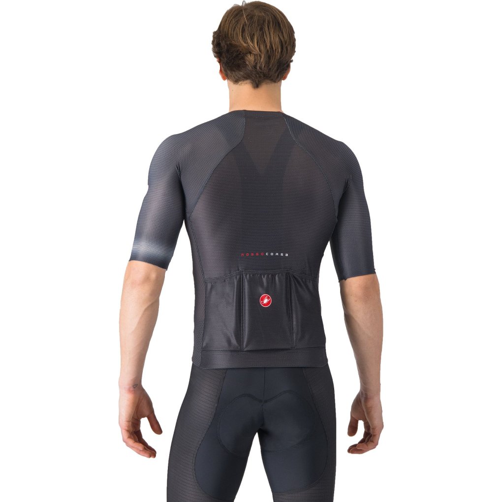 Castelli Climber's A/C Jersey Men - black/dark grey 010