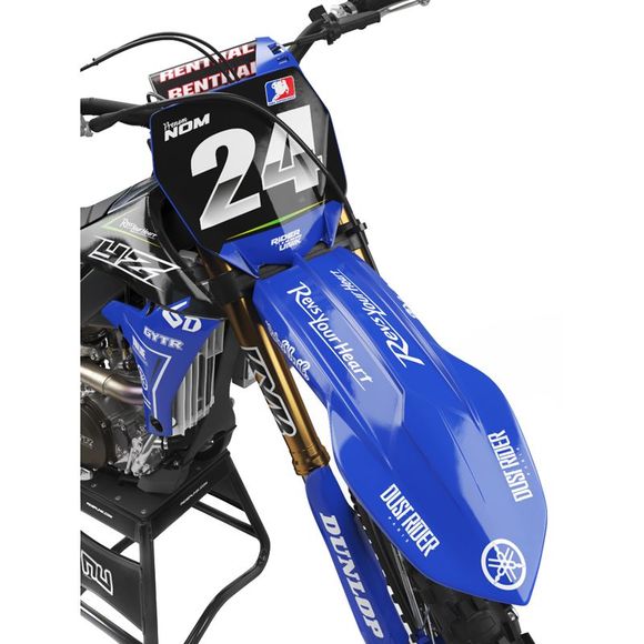Kit déco RiderUnik REVS - Bleu / NoirYAMAHA 250 YZ 250 F (CG33) - 2010 - 2013Ref : RU1305 / YA-REVS-21