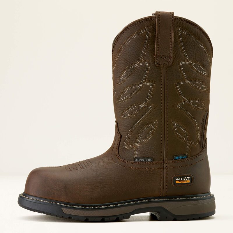 Riveter Pull-On Waterproof Composite Toe Work Boot