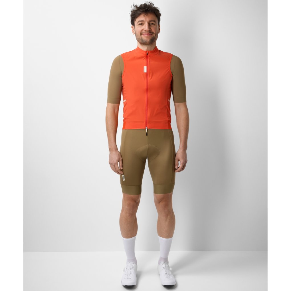 FINGERSCROSSED Road Wind Vest Men - Poppy Red
