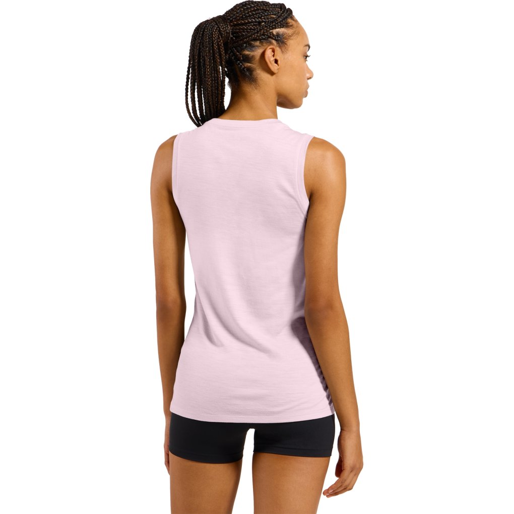 Odlo Natural Merino 160 Base Layer Singlet Women - hyper pink