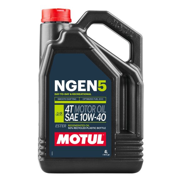 Motul NGEN 5 10W-40 4T 4L Engine Oil UniversalRef: MOT0117 / 111830