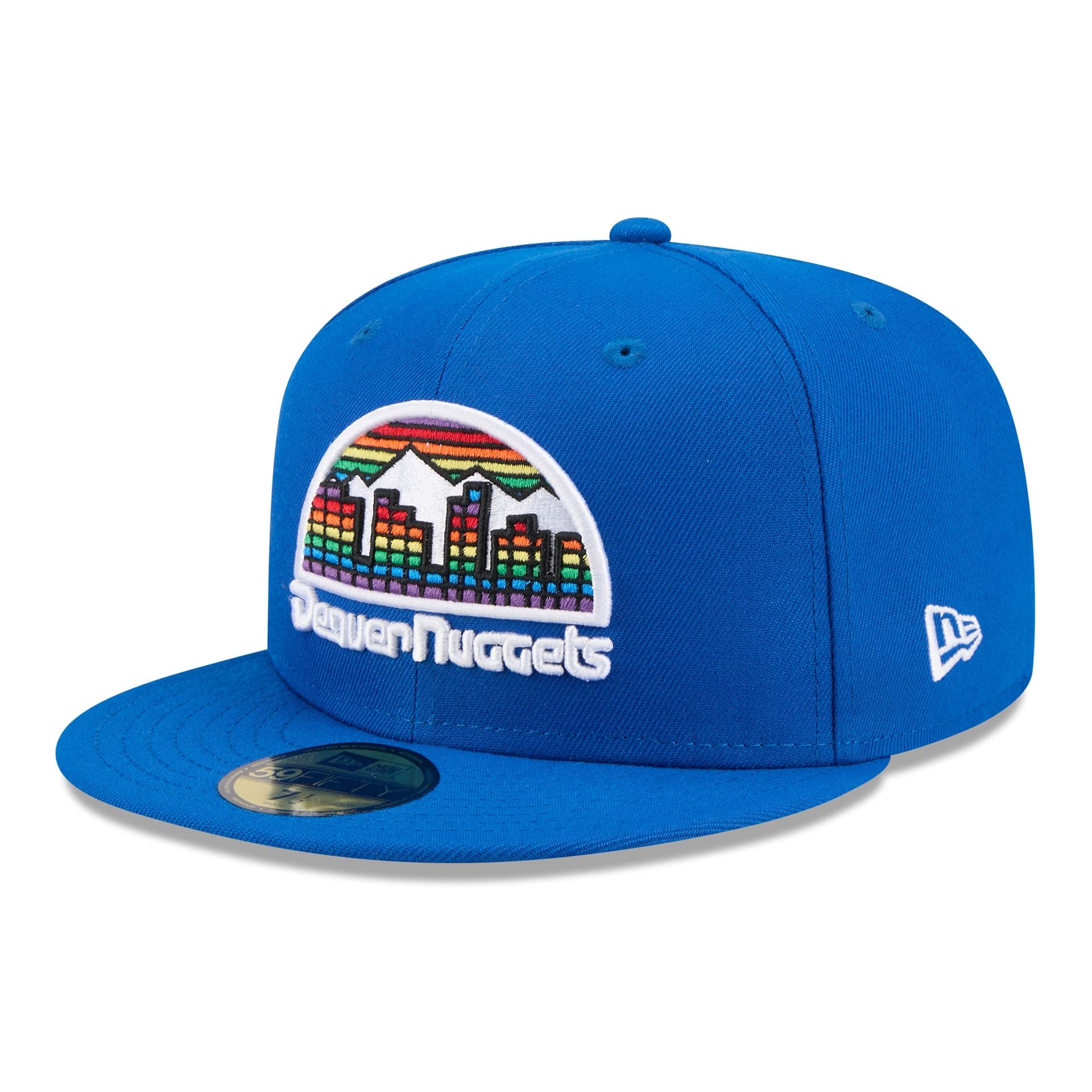 Denver Nuggets 1981-1992 Hardwood Classics 59FIFTY Fitted Cap Blue