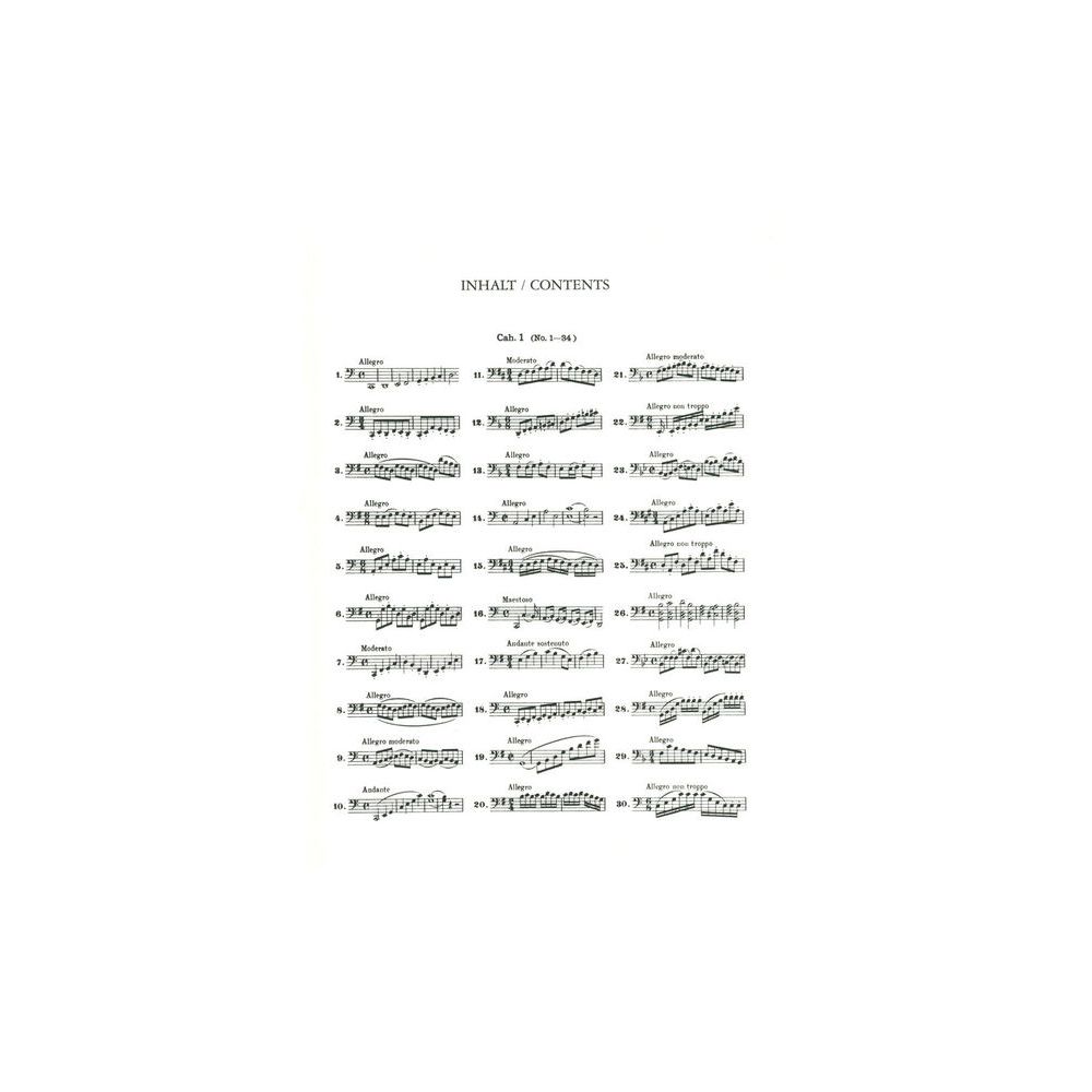 Edition Peters Dotzauer 113 Cello