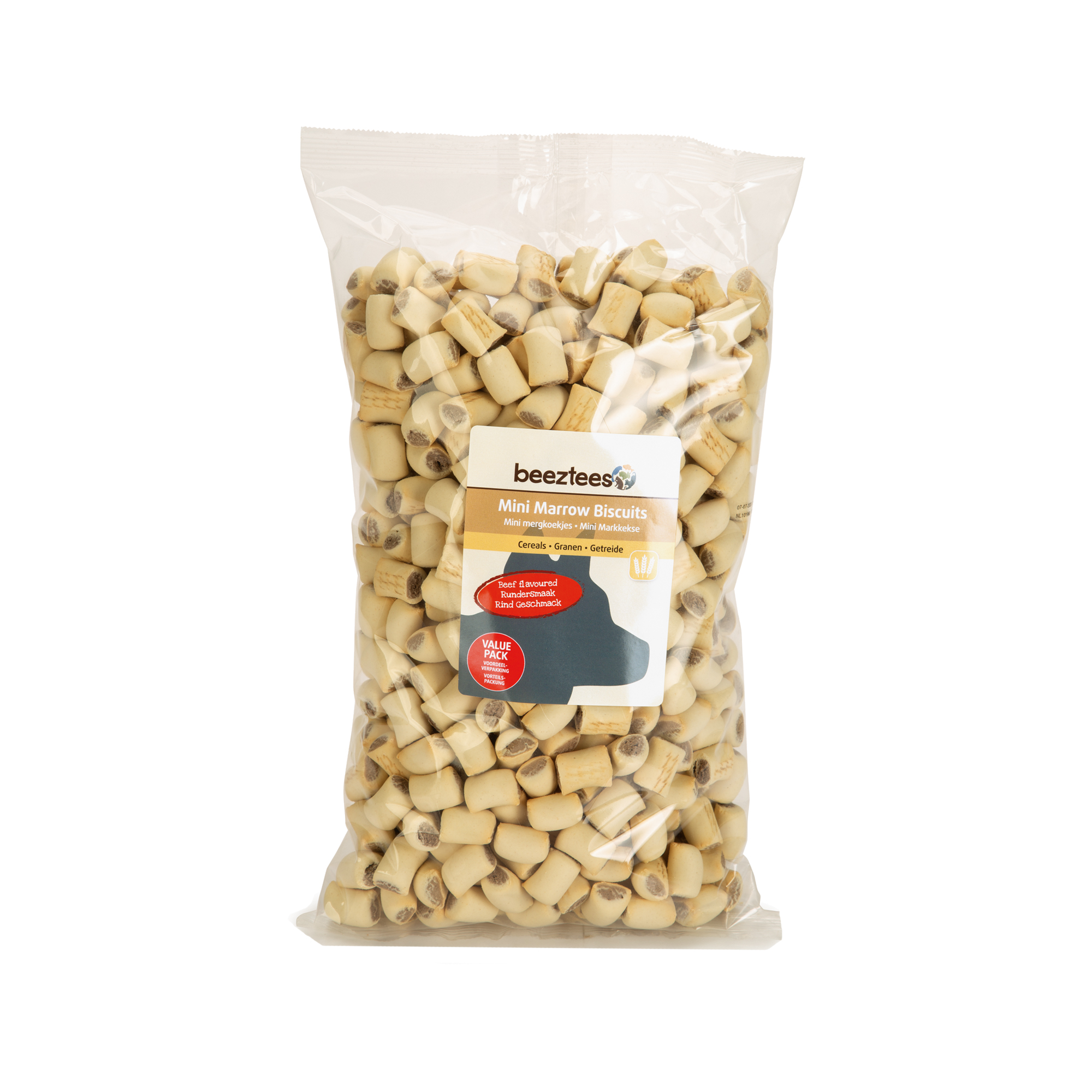 Beeztees Mini Beef Marrow Biscuits - 1400g