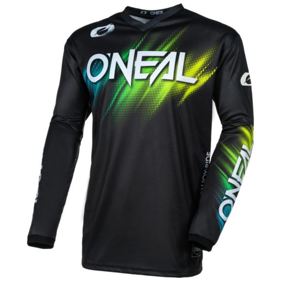 Maillot cross O'Neal ELEMENT - VOLTAGE V24 2023 - Noir / VertRef : OL1968