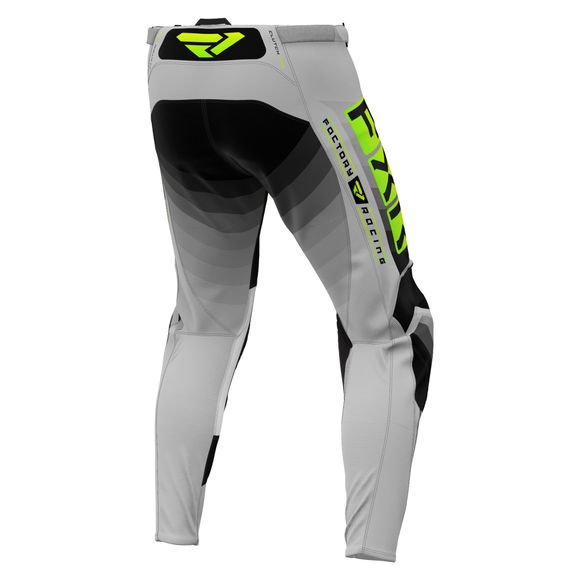 FXR CLUTCH PRO 24 2024 cross pants - Gray / YellowRef: FXR0508