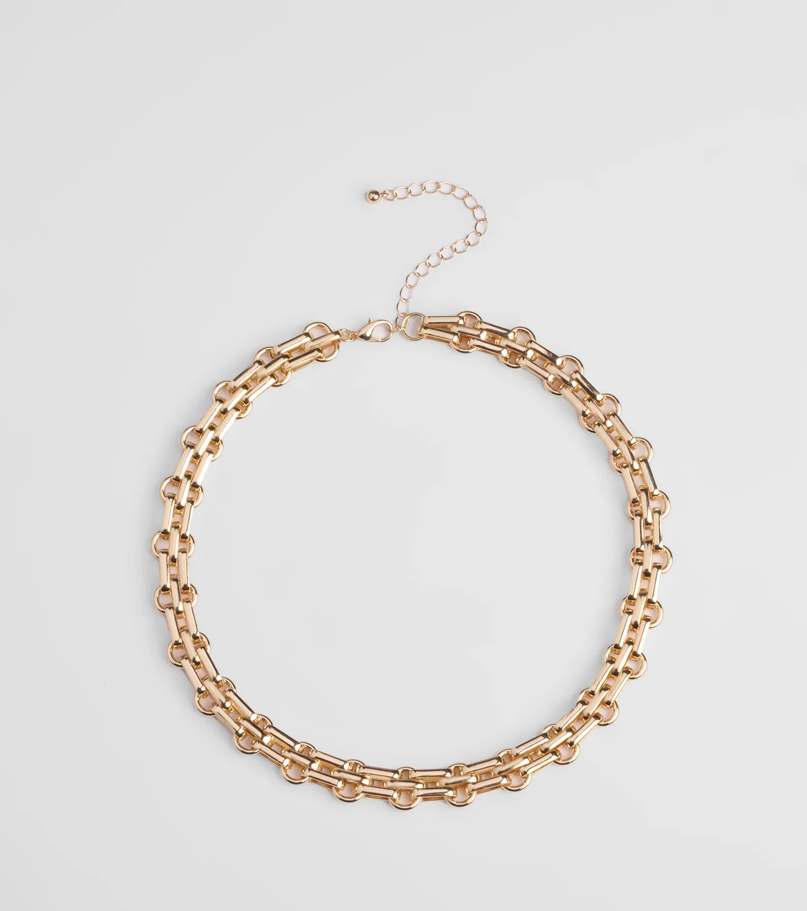 Always Linked Statement Chain Necklace