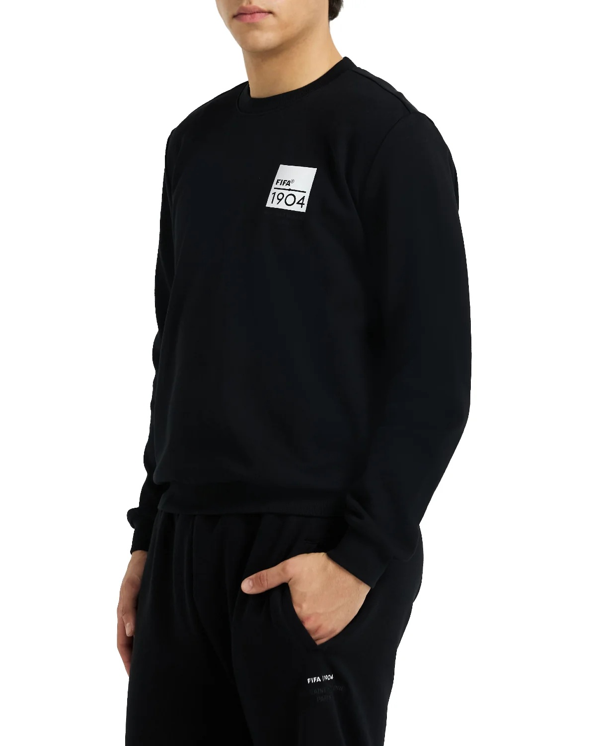 World football competition 1904 Black Square Crewneck - Unisex