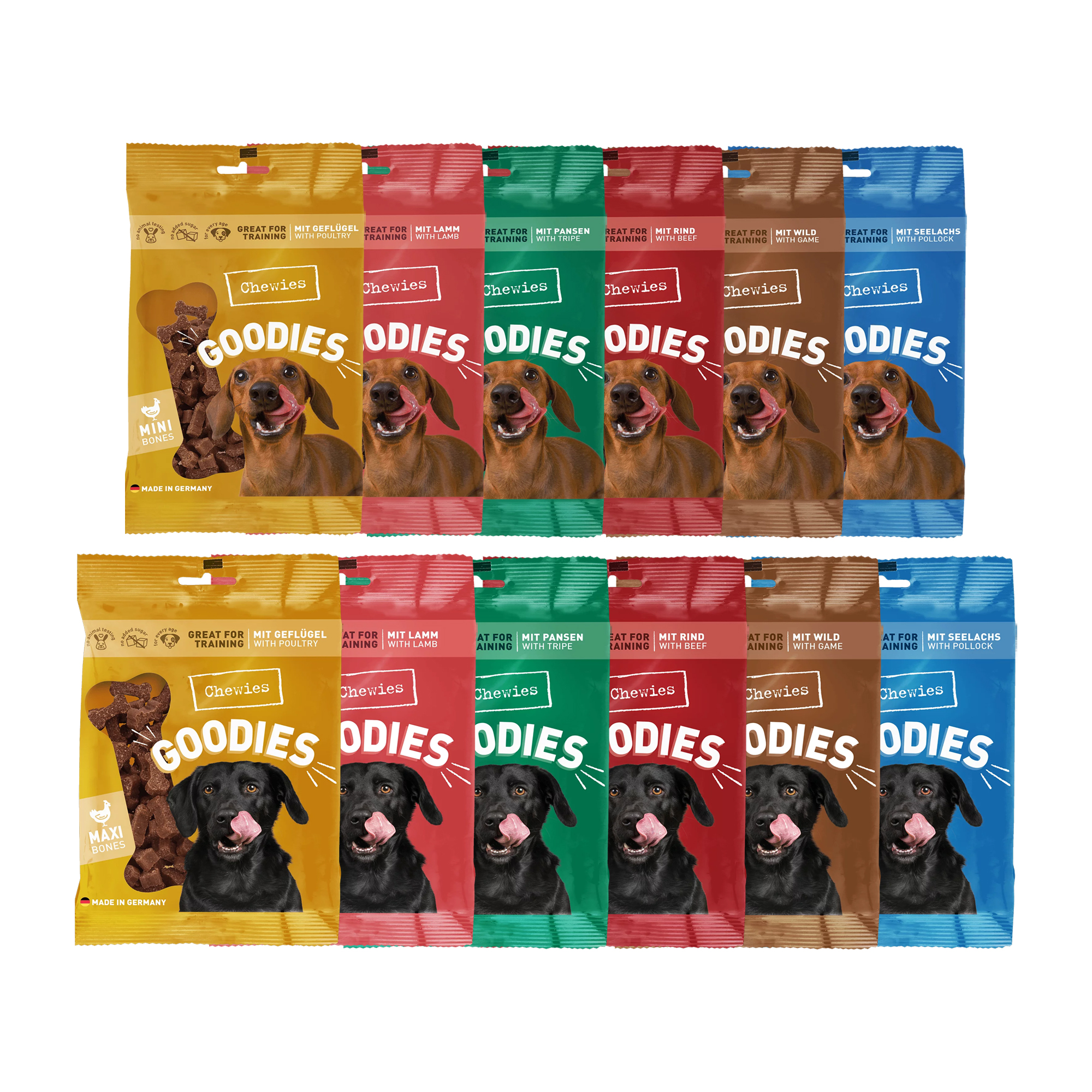Chewies Goodies Trainingssnack Mini - Tripe - 125 g