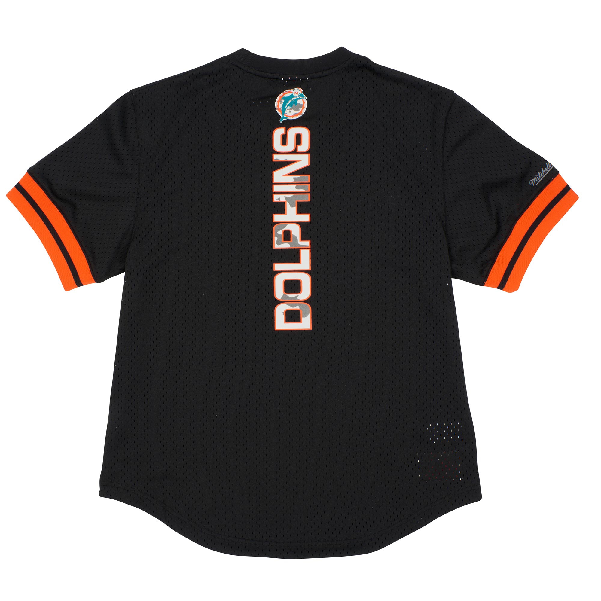 Miami Dolphins Mitchell & Ness Camo Reflective NFL Crew Mesh Jersey