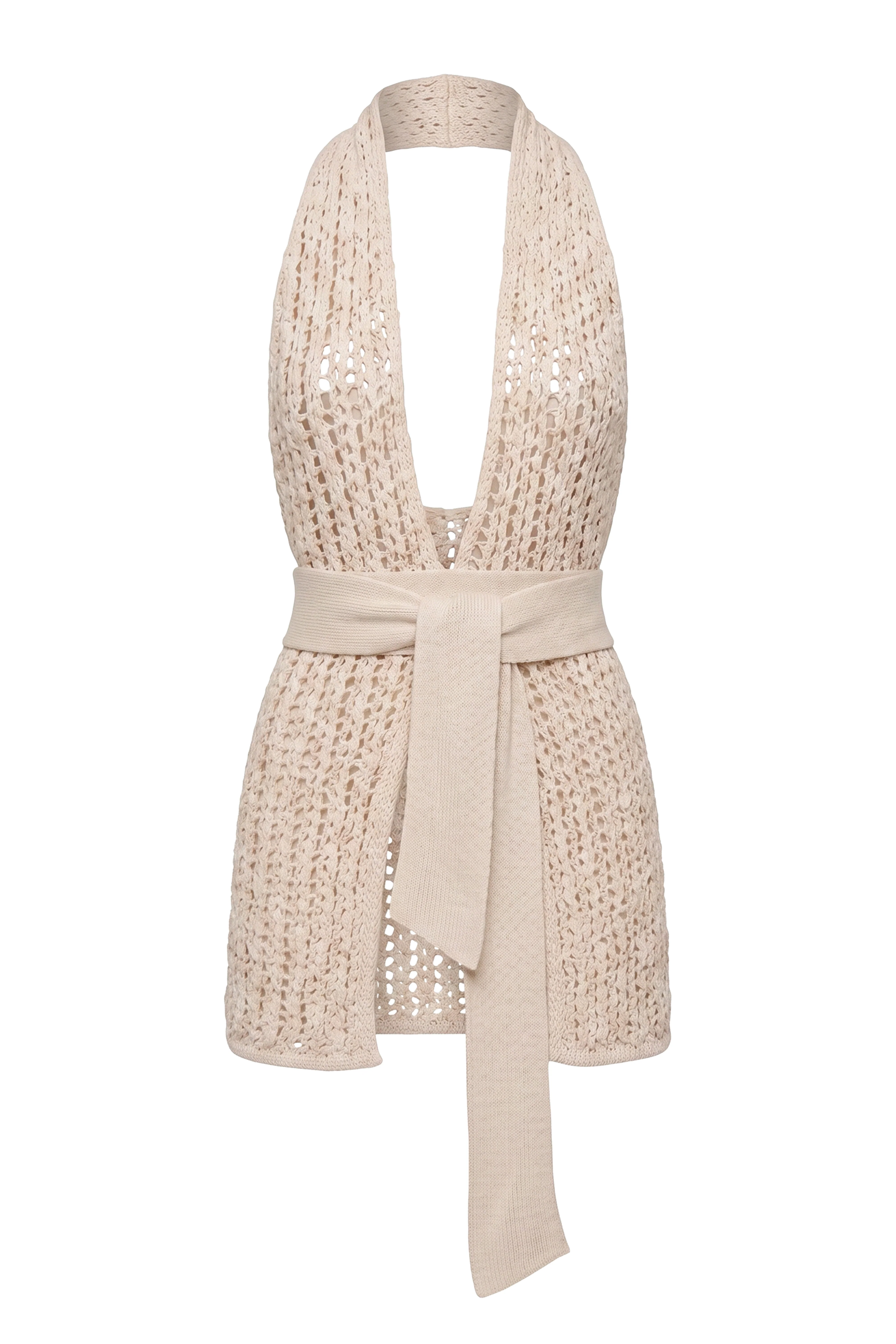 Ivory Low Tide Crochet Top