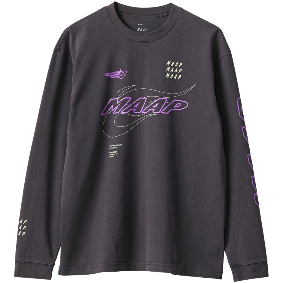 MAAP WorldTour 26 Long Sleeve Tee Men - glow ink