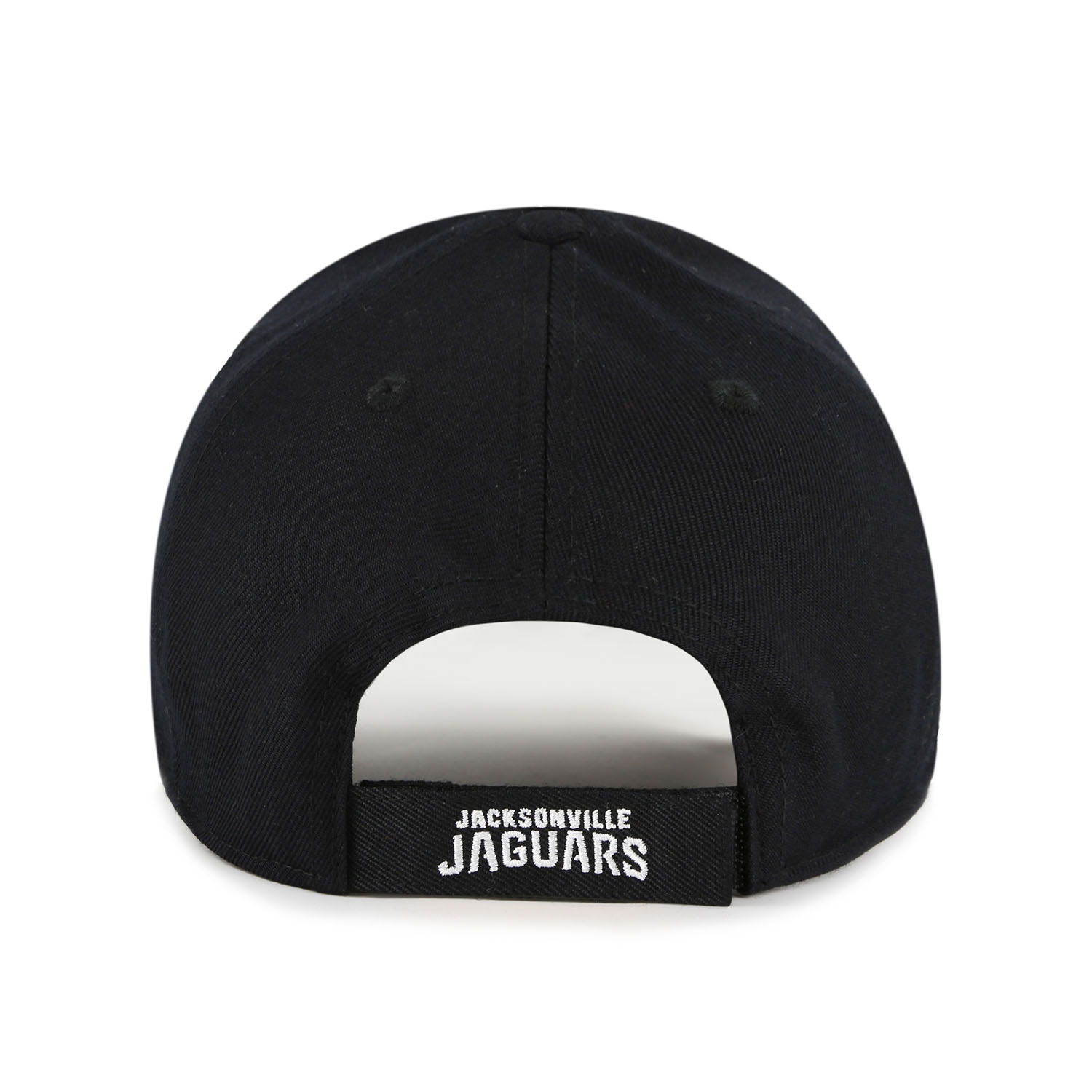 Jacksonville Jaguars Black & White '47 MVP Adjustable NFL Cap Black