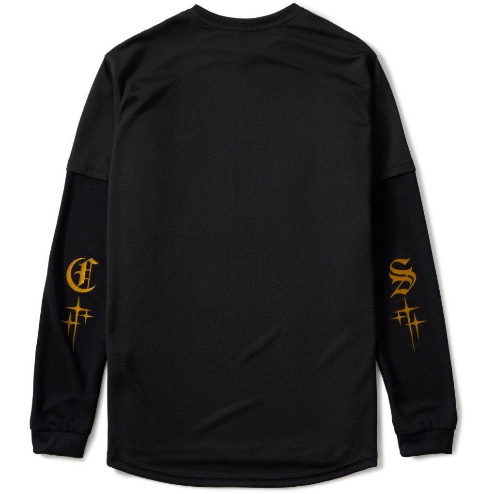 Loose Riders Nine Lives Long Sleeve Jersey Men - C/S TW Black