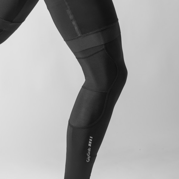 GripGrab AquaRepel 2 Water-Resistant Leg Warmers - black