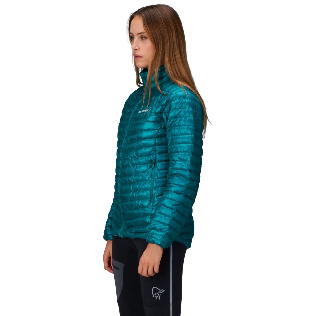 Norrona trollveggen superlight down800 Jacket Women - Everglade