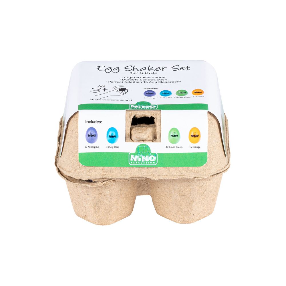 Nino NINOSET21 Egg Shaker Set 4pcs – Thomann Ireland