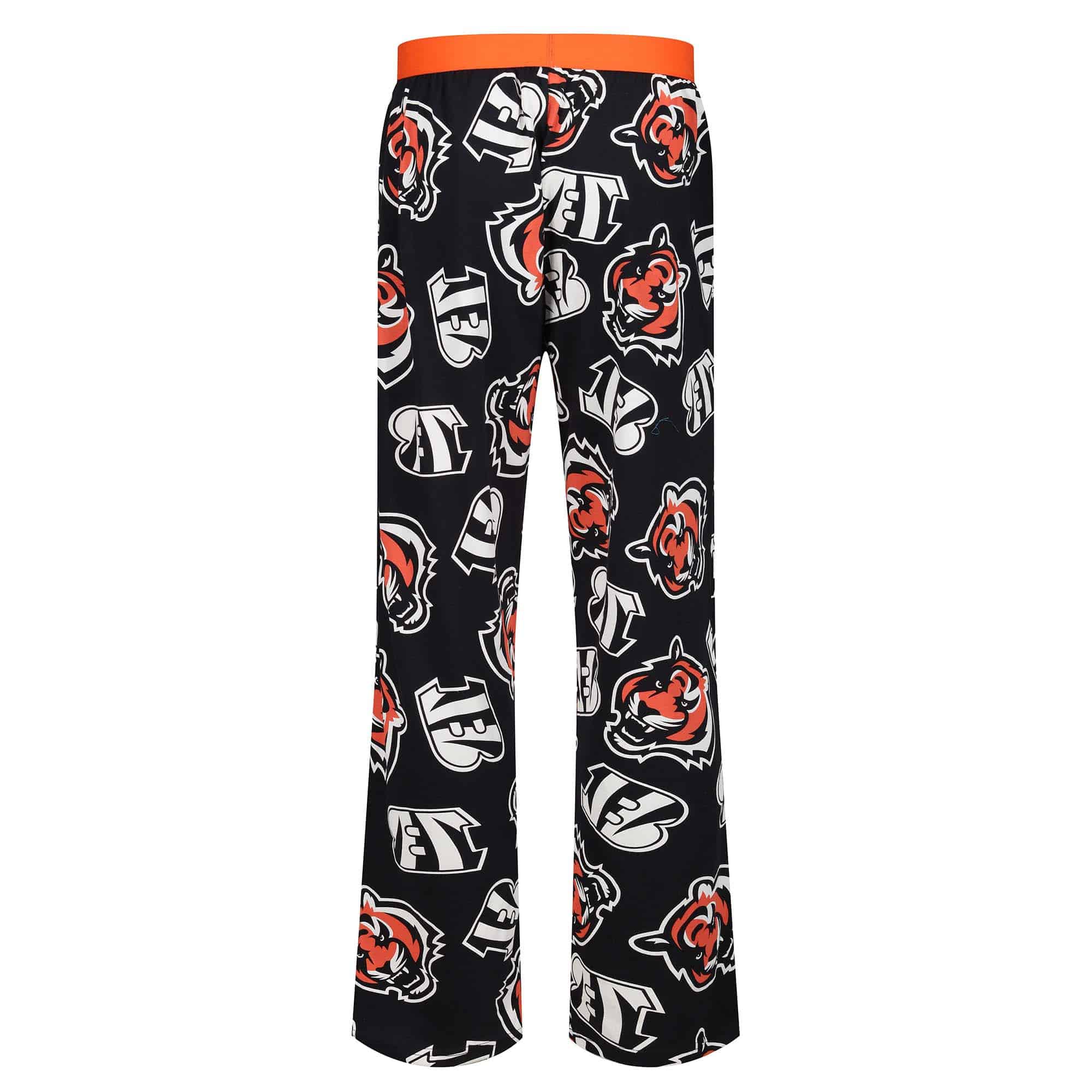 Cincinnati Bengals Recovered NFL Lounge Pants Black
