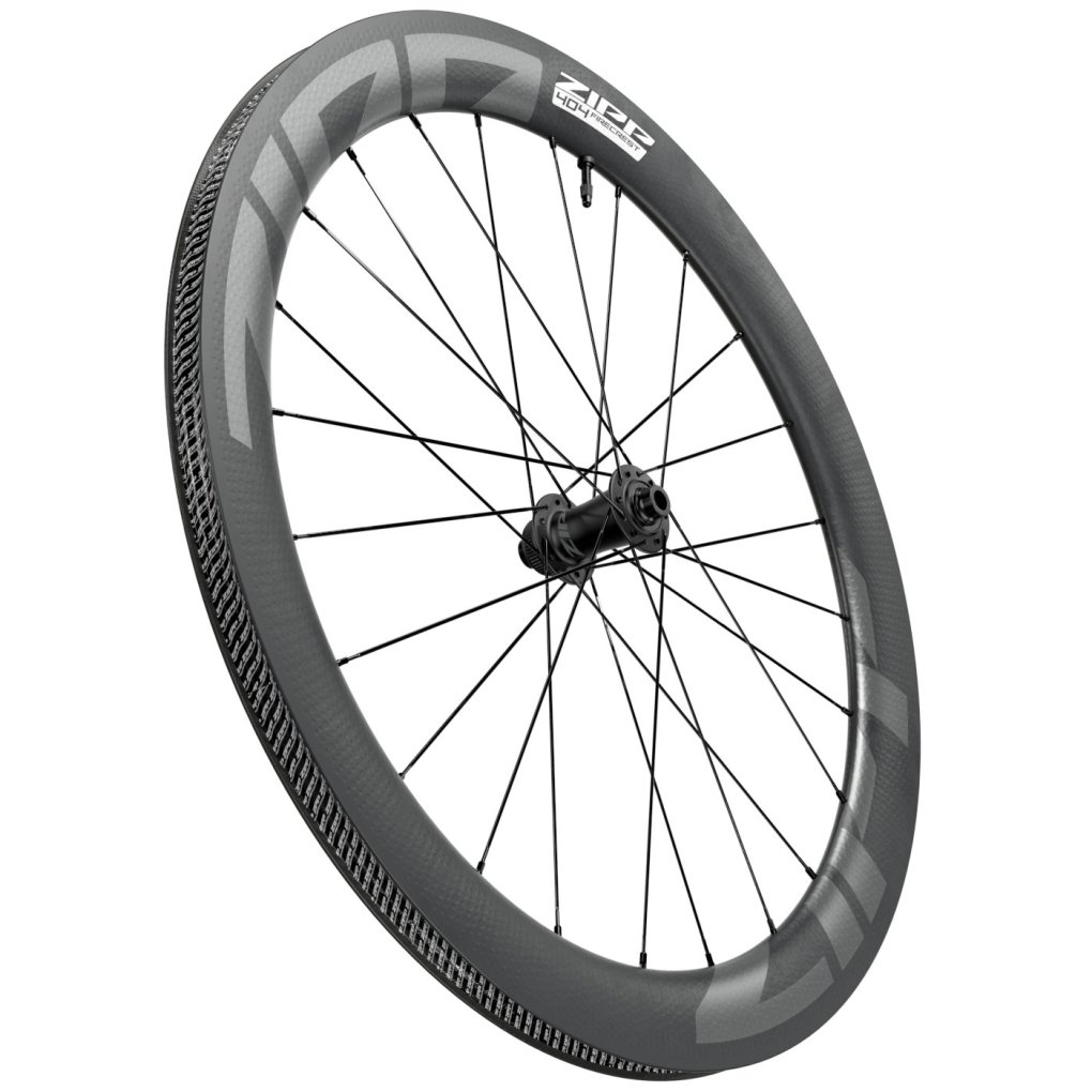 ZIPP 404 Firecrest Carbon Front Wheel - Tubeless - Centerlock - 12x100mm - black