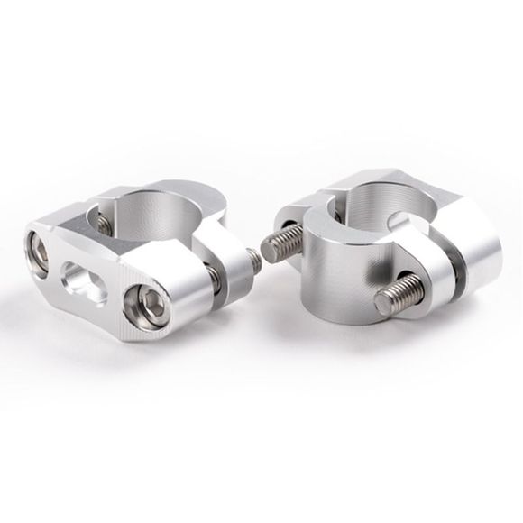 Pontet de guidon UP Design 28/28 +10MM Universel - GrisRef : UPD0010 / UPADAP282810