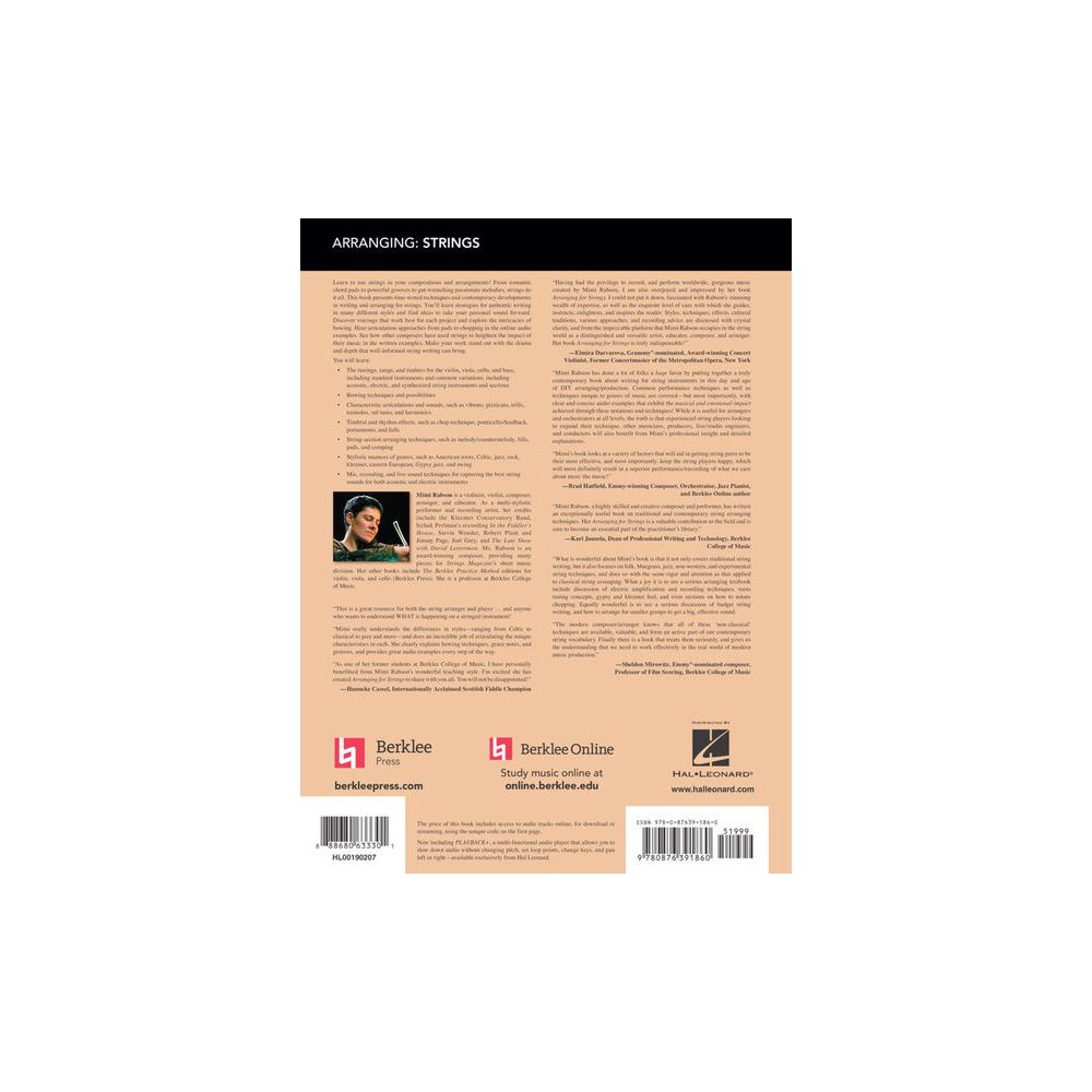 Berklee Press Arranging For Strings – Thomann Ireland