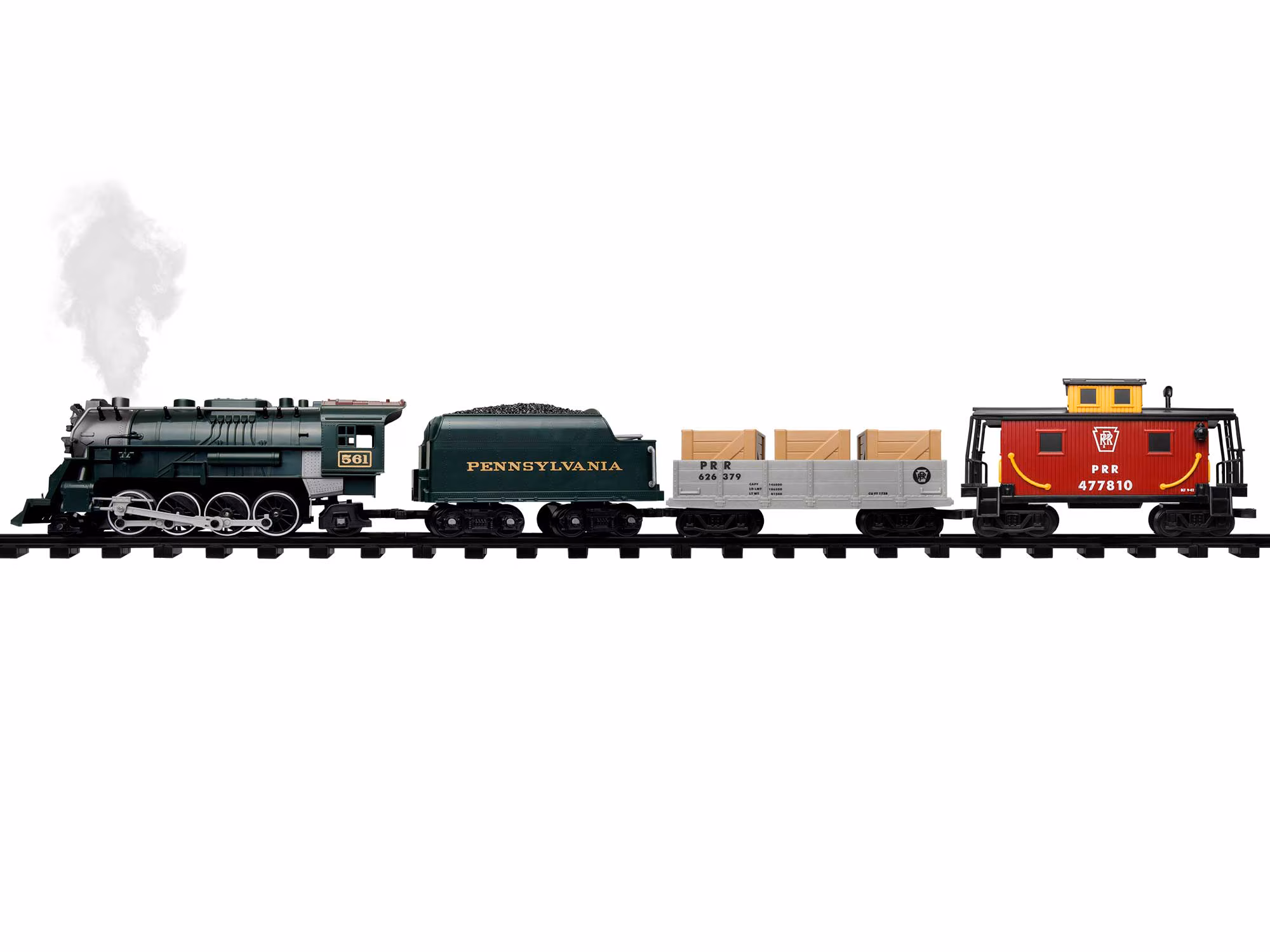 Pennsylvania Flyer Freight Ready-to-Play Train Set w/ Bluetooth Lionel #712122