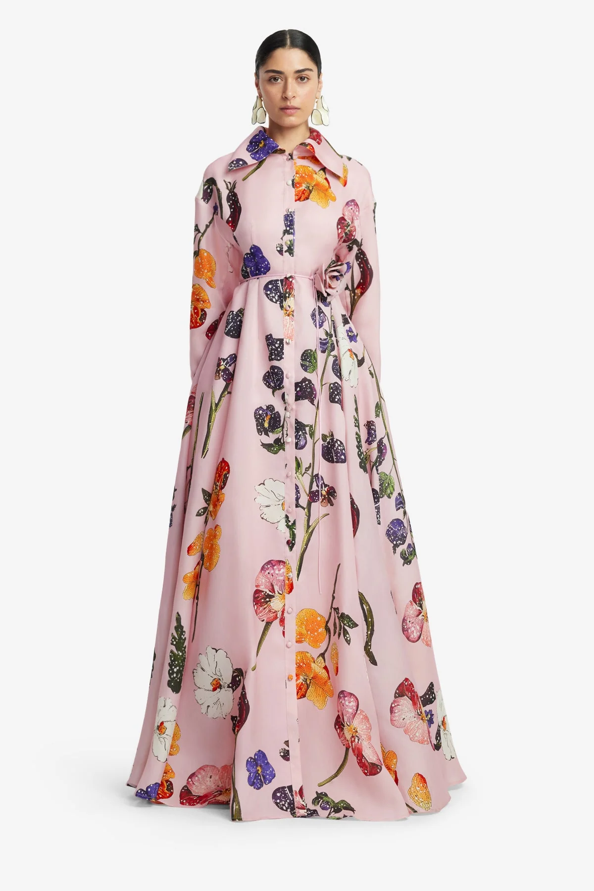 Josephine Silk Gown - Wildbloom